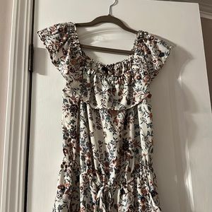 Off the shoulder jumpsuit